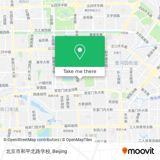 北京市和平北路学校 map