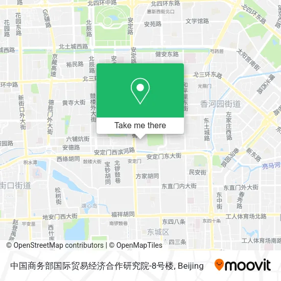 中国商务部国际贸易经济合作研究院-8号楼 map
