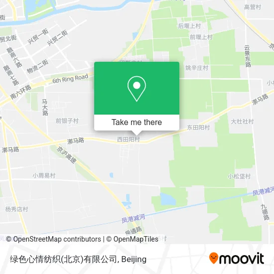 绿色心情纺织(北京)有限公司 map