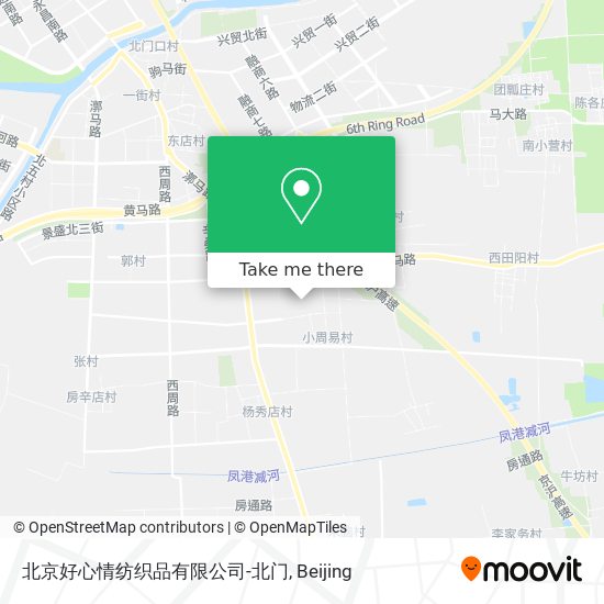 北京好心情纺织品有限公司-北门 map