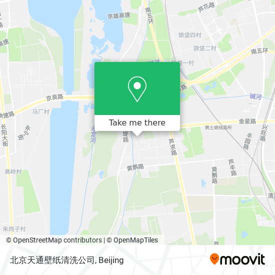 北京天通壁纸清洗公司 map