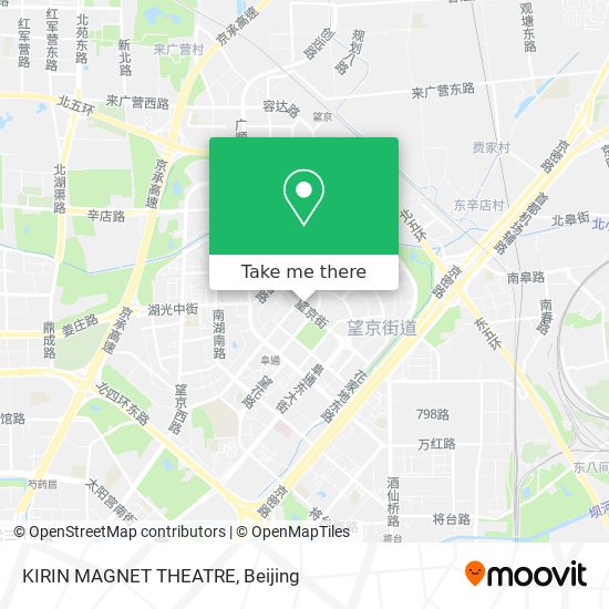 KIRIN MAGNET THEATRE map