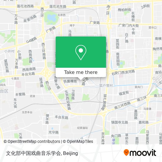 文化部中国戏曲音乐学会 map