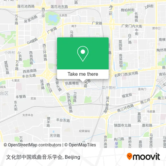 文化部中国戏曲音乐学会 map