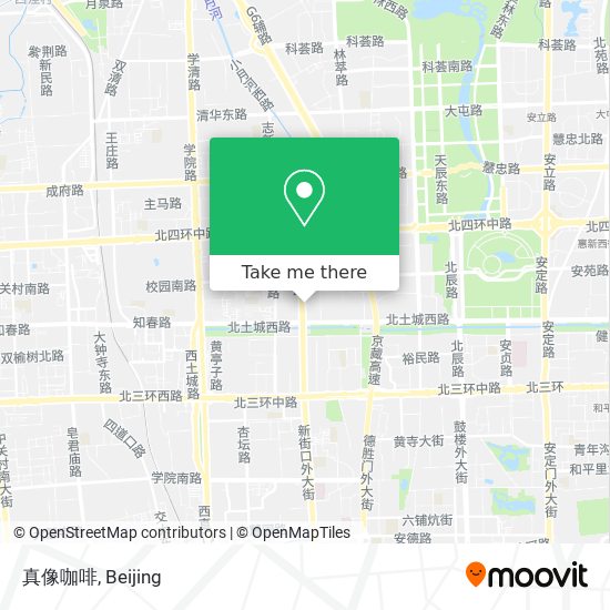 真像咖啡 map