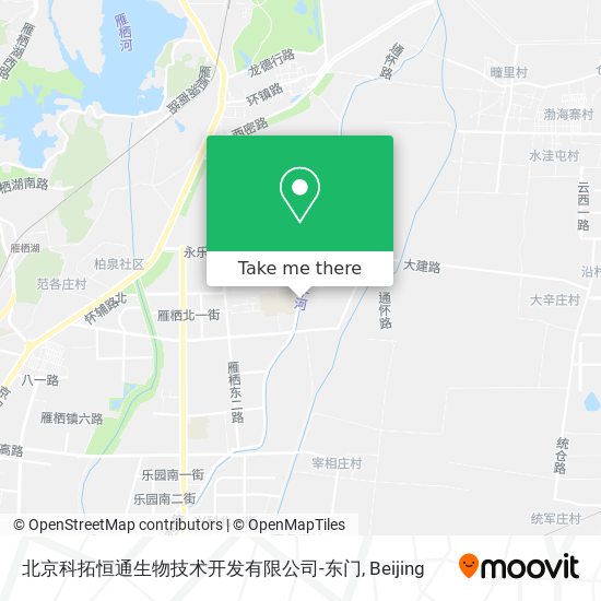 北京科拓恒通生物技术开发有限公司-东门 map