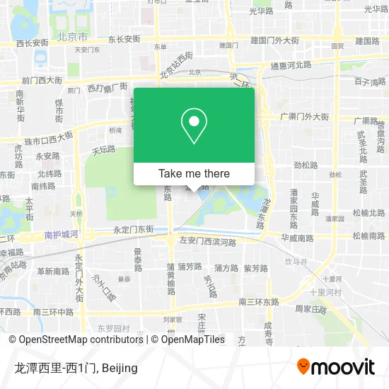 龙潭西里-西1门 map
