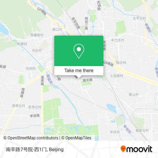 南辛路7号院-西1门 map