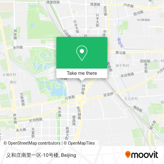 义和庄南里一区-10号楼 map