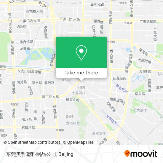 东莞美哲塑料制品公司 map