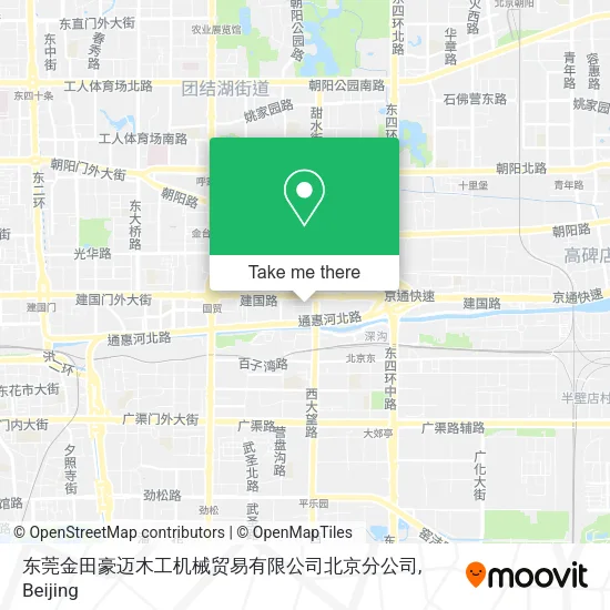 东莞金田豪迈木工机械贸易有限公司北京分公司 map
