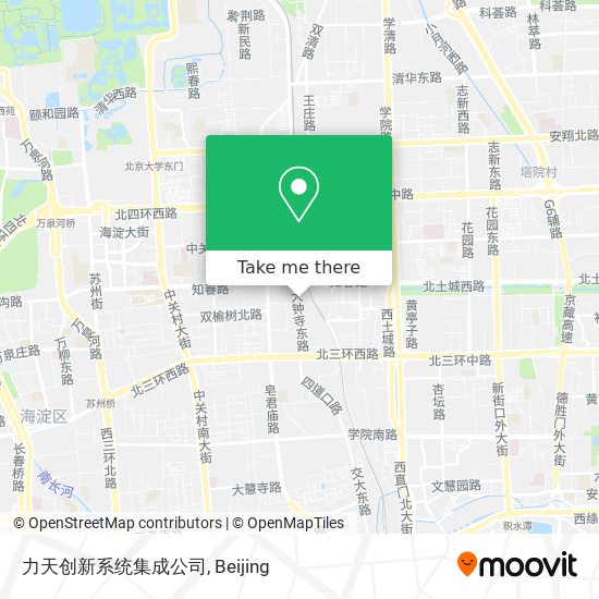 力天创新系统集成公司 map