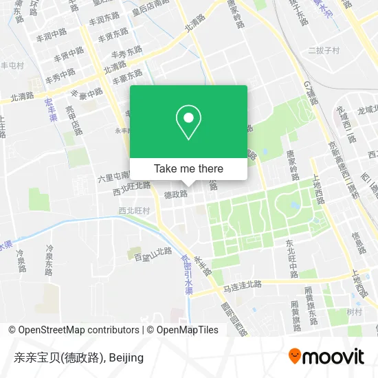 亲亲宝贝(德政路) map