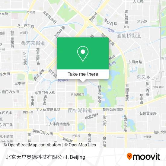北京天星奥德科技有限公司 map