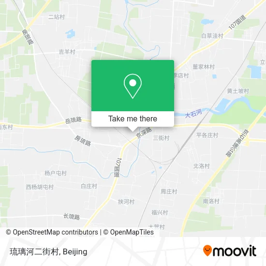 琉璃河二街村 map