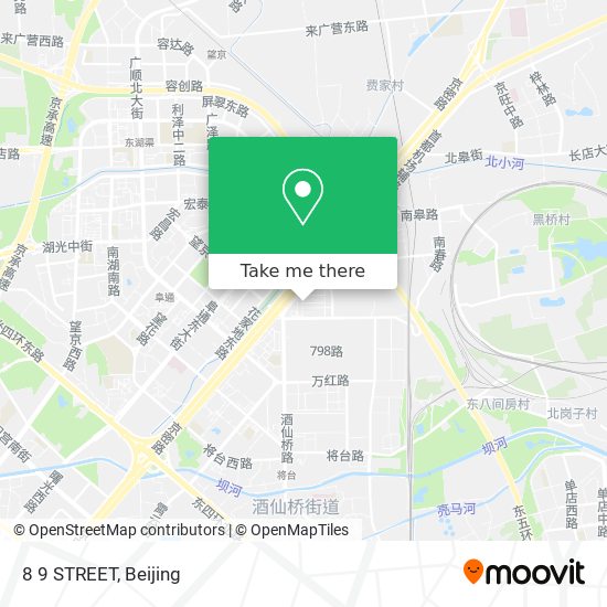 8   9 STREET map