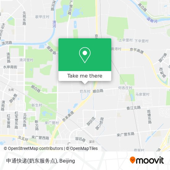 申通快递(奶东服务点) map