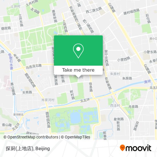 探厨(上地店) map