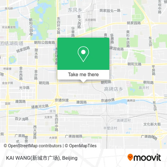 KAI WANG(新城市广场) map
