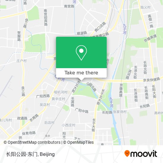 长阳公园-东门 map