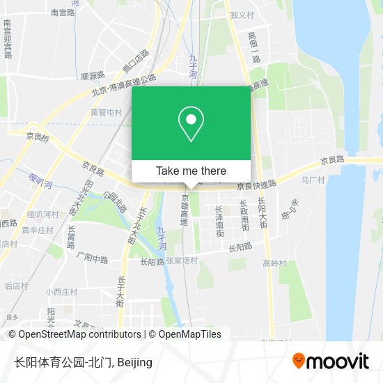 长阳体育公园-北门 map