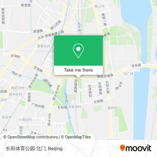 长阳体育公园-北门 map