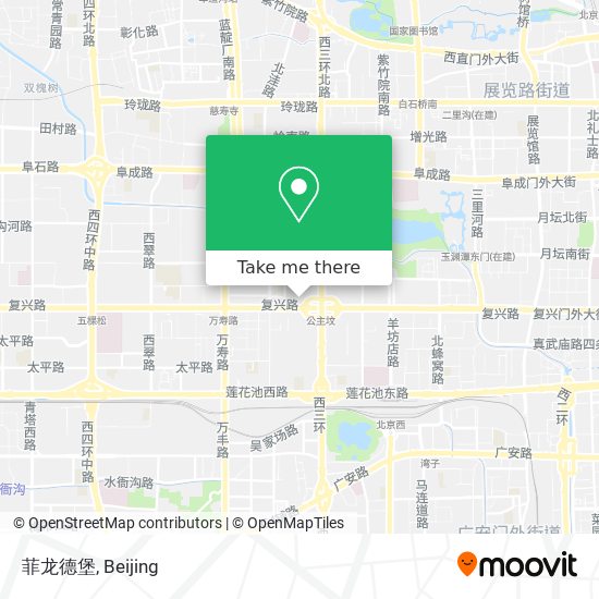 菲龙德堡 map