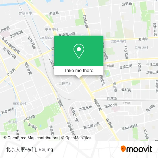 北京人家-东门 map
