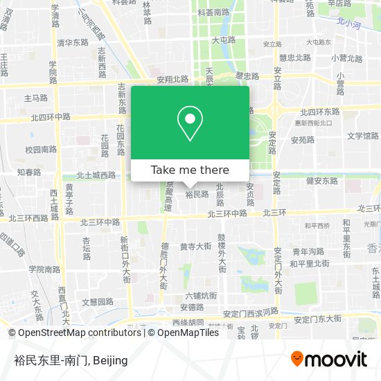 裕民东里-南门 map