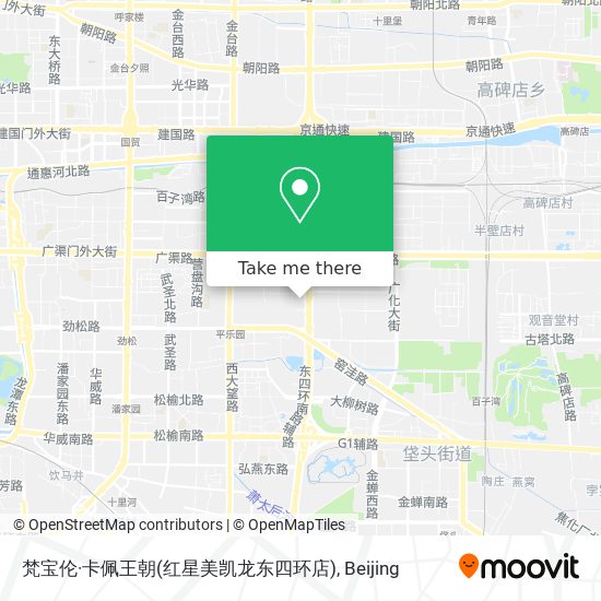 梵宝伦·卡佩王朝(红星美凯龙东四环店) map