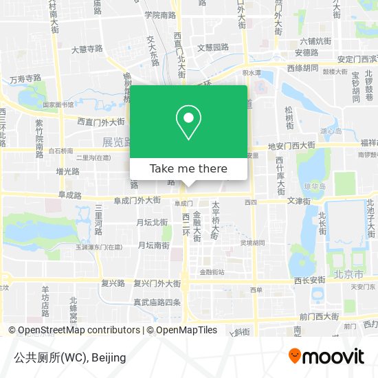 公共厕所(WC) map