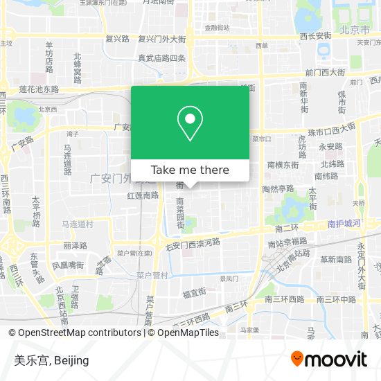 美乐宫 map