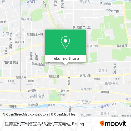 星德宝汽车销售宝马5S店汽车充电站 map