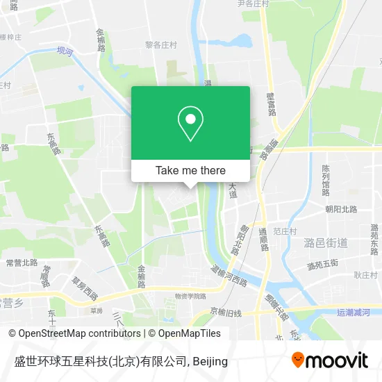 盛世环球五星科技(北京)有限公司 map