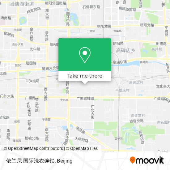 依兰尼 国际洗衣连锁 map