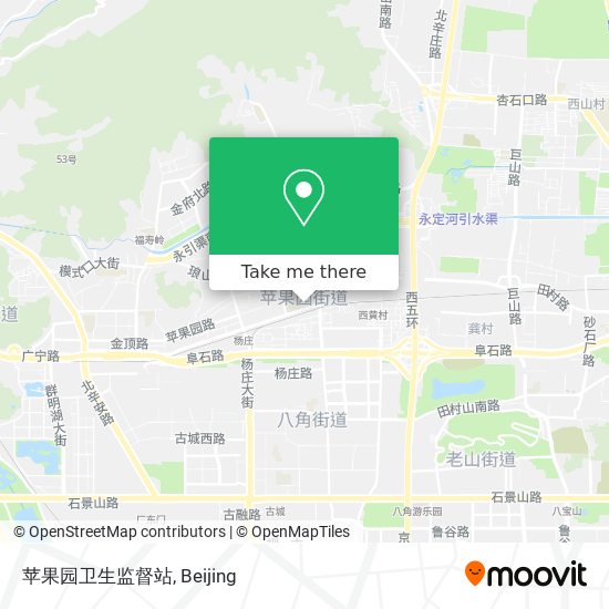 苹果园卫生监督站 map