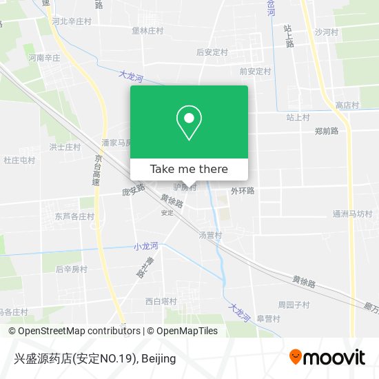 兴盛源药店(安定NO.19) map