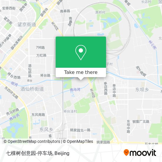 七棵树创意园-停车场 map