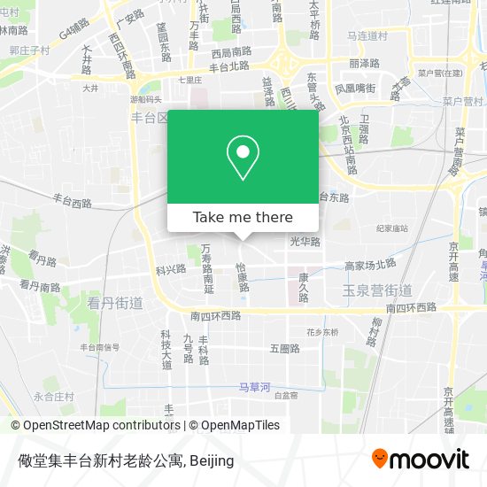 儆堂集丰台新村老龄公寓 map