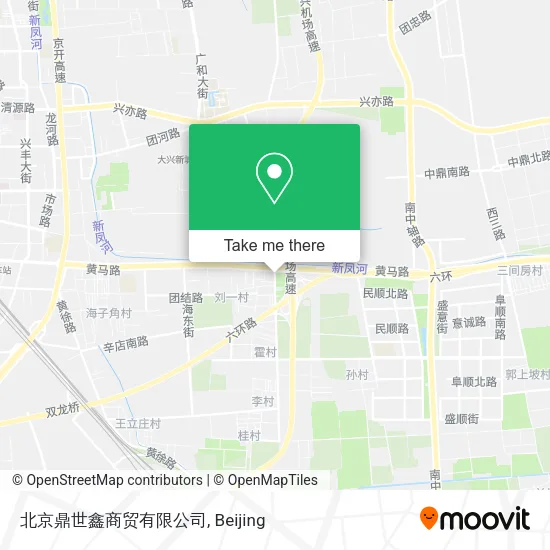北京鼎世鑫商贸有限公司 map