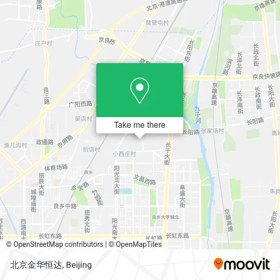 北京金华恒达 map