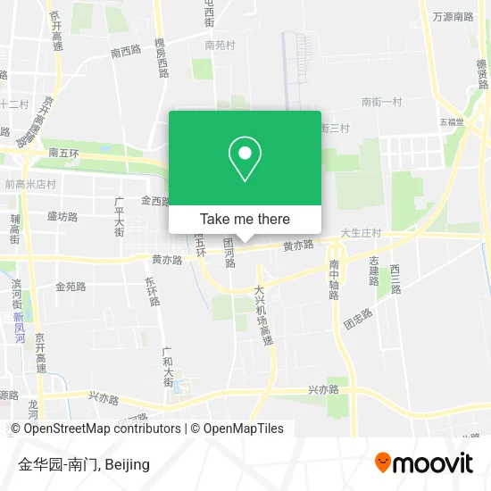 金华园-南门 map