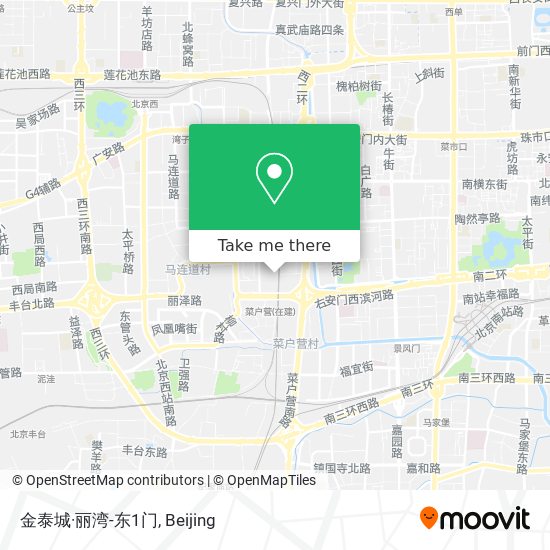 金泰城·丽湾-东1门 map