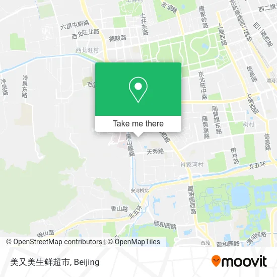 美又美生鲜超市 map