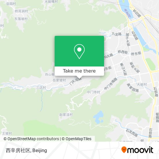 西辛房社区 map