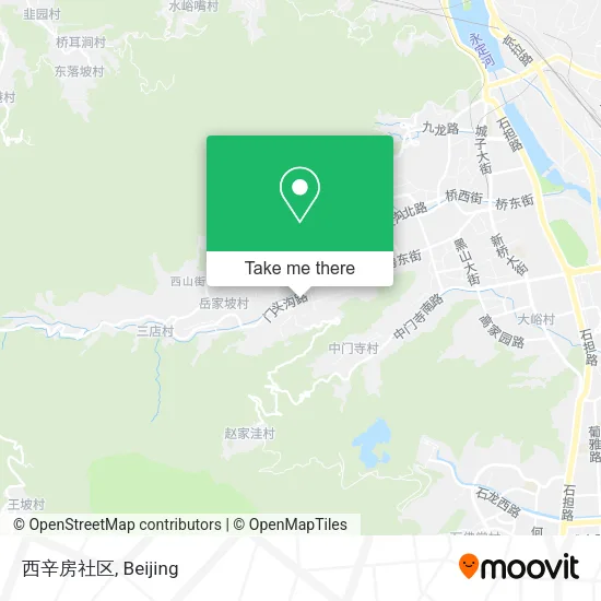 西辛房社区 map