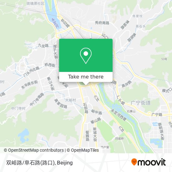 双峪路/阜石路(路口) map