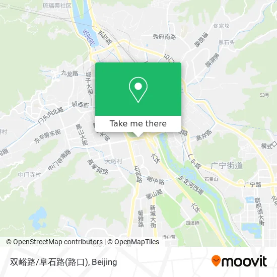 双峪路/阜石路(路口) map
