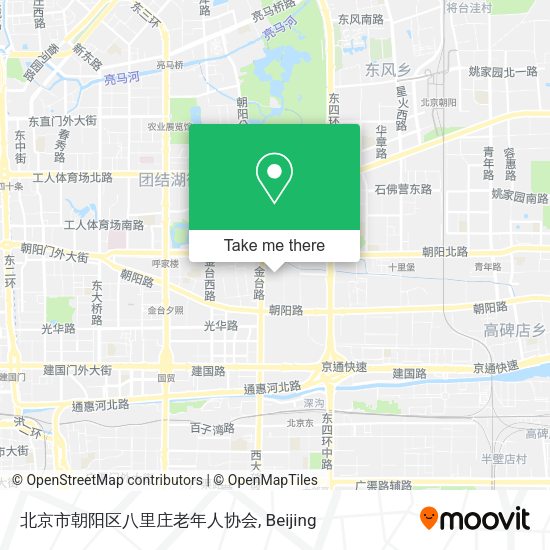 北京市朝阳区八里庄老年人协会 map