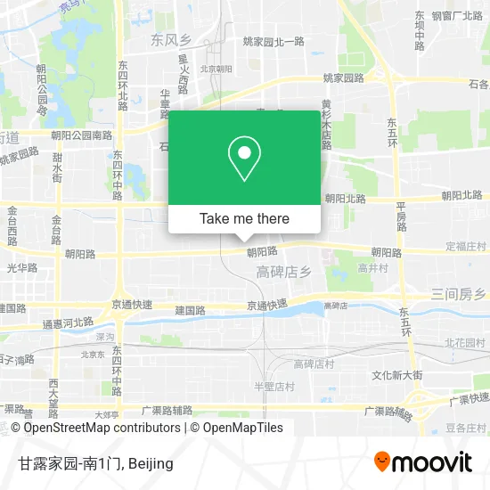 甘露家园-南1门 map
